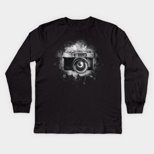 Photographer Kids Long Sleeve T-Shirt